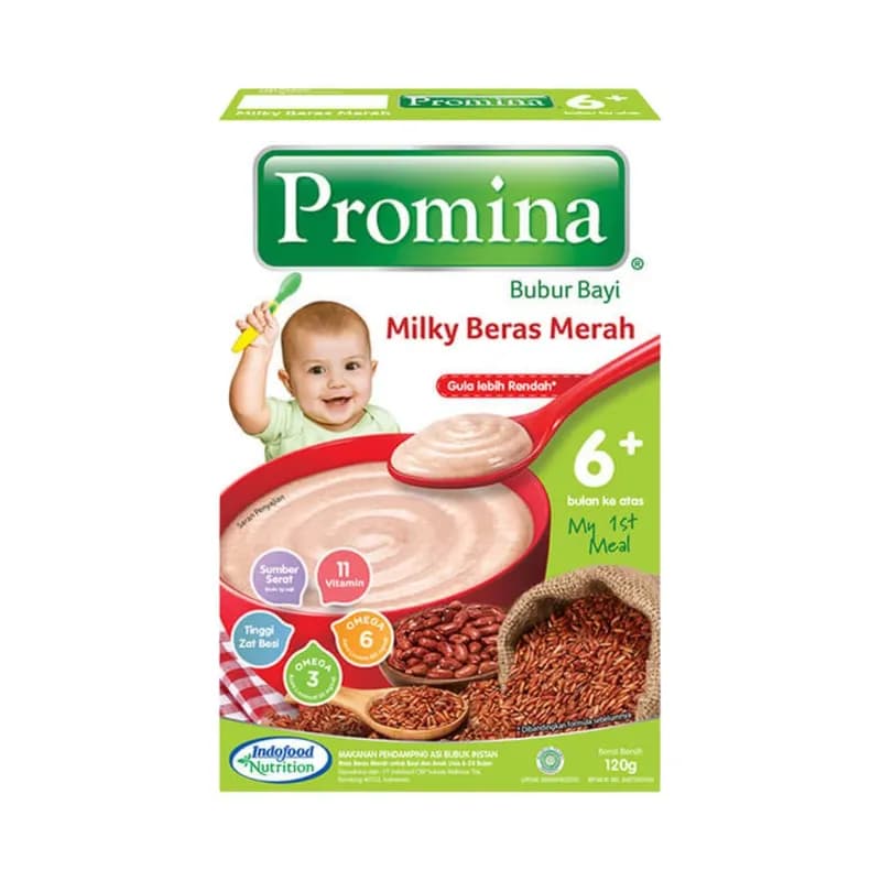 Promina Bubur Bayi Instan Beras Merah 120 g