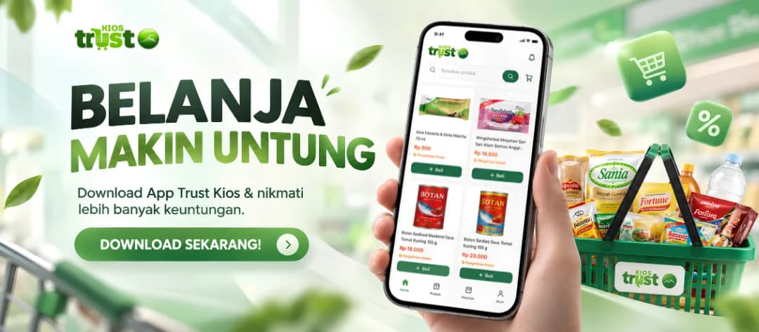 Belanja Makin Untung — Download App Trust Kios